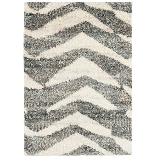 Farah Grey Hand Knotted Wool Rug