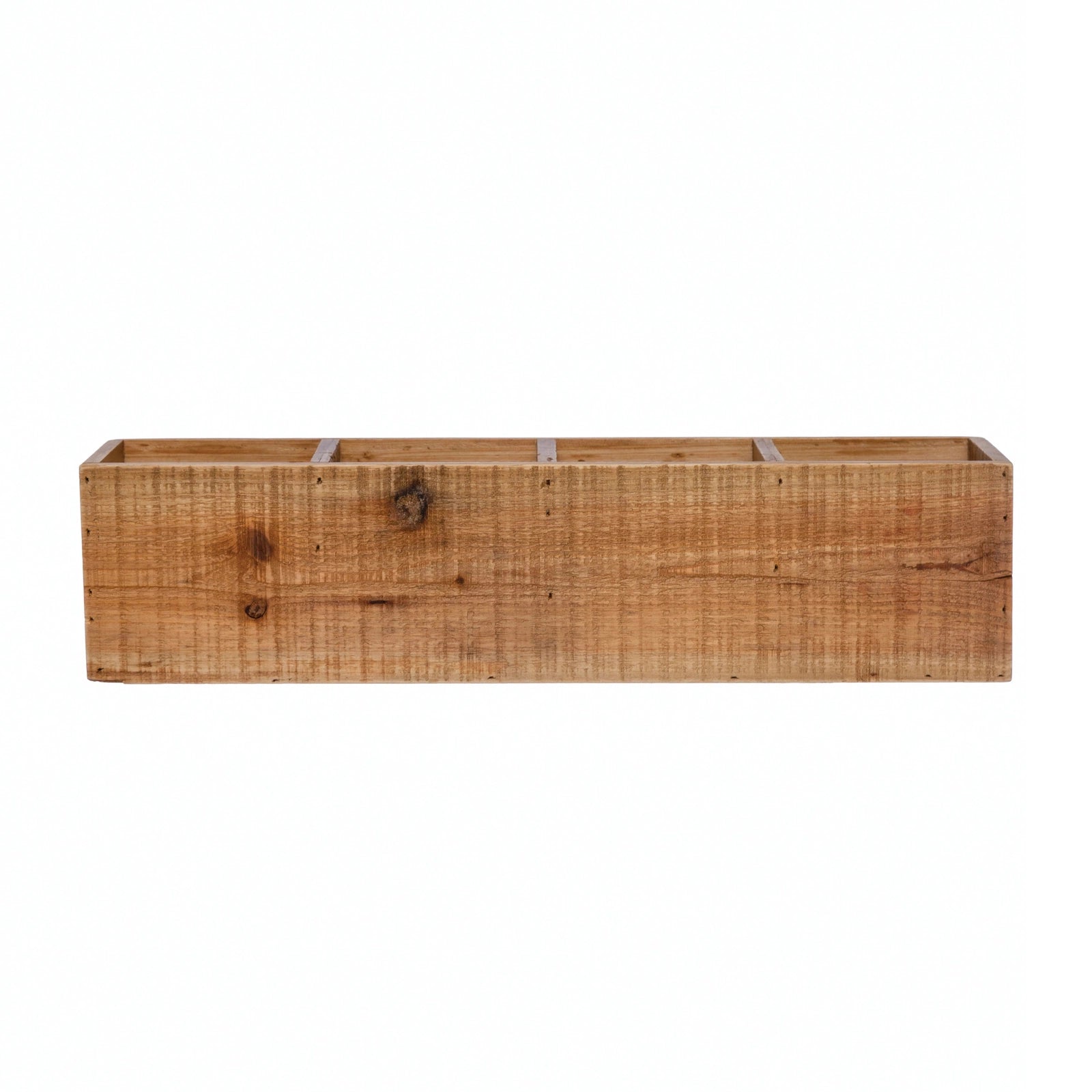 Fir Wood Four Section Wall Container
