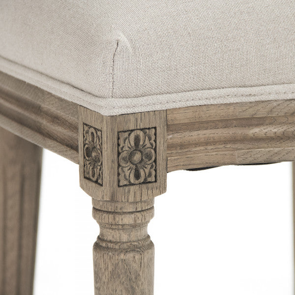 Floral Wreath Medallion Side Chair