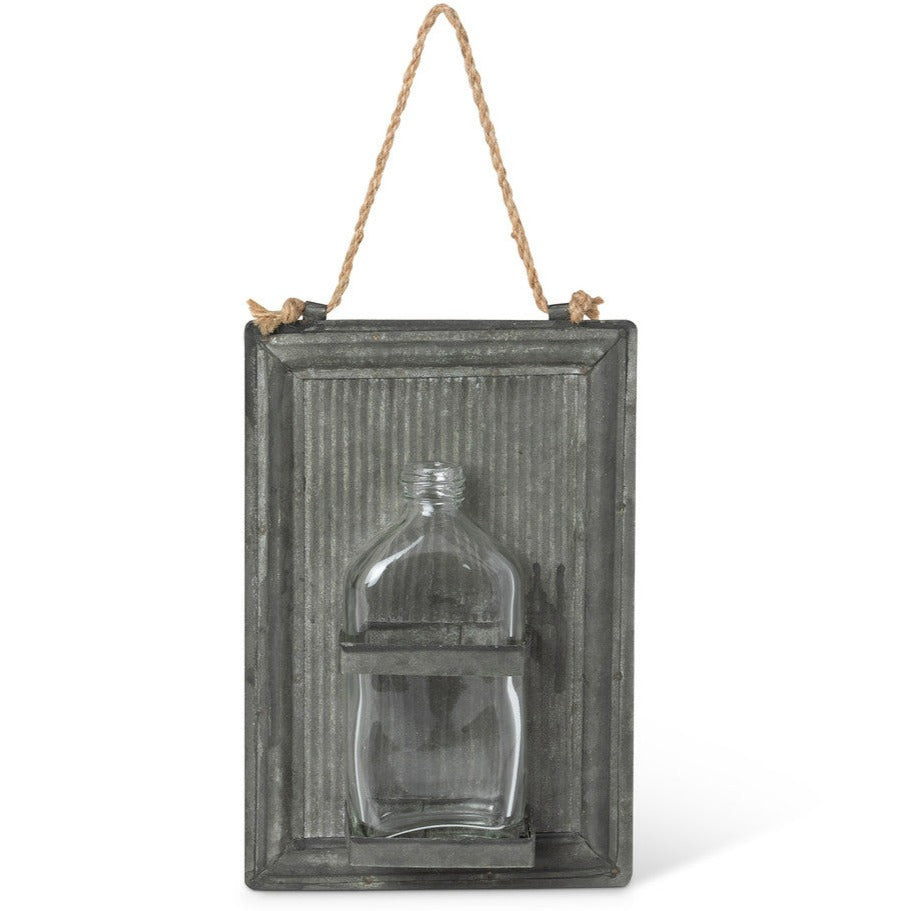 Galvanized Sheet Metal Vase