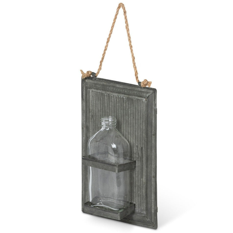 Galvanized Sheet Metal Vase