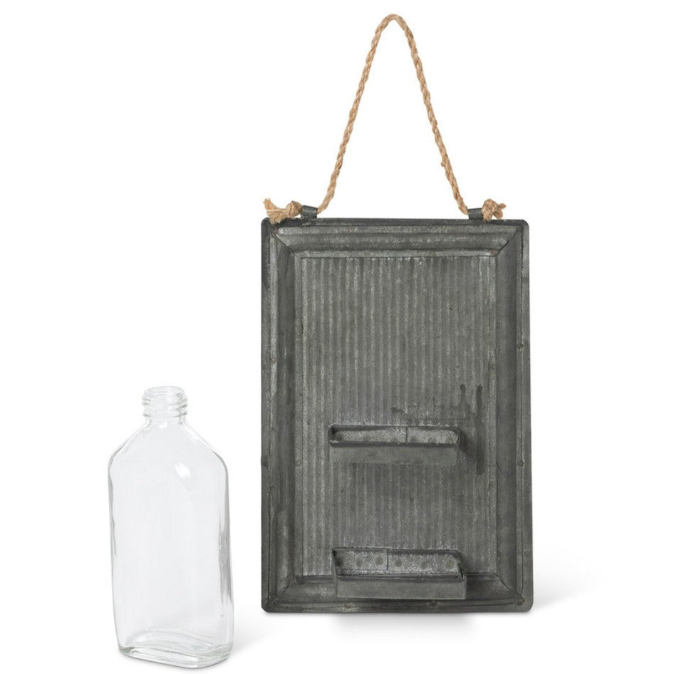 Galvanized Sheet Metal Vase