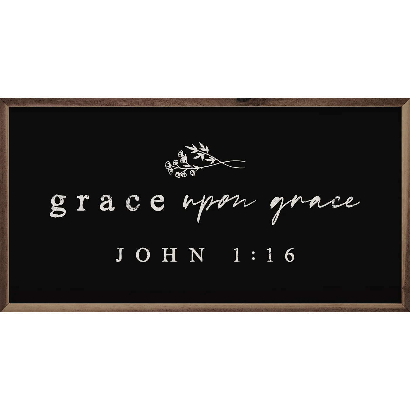 Grace Upon Grace Wood Framed Print