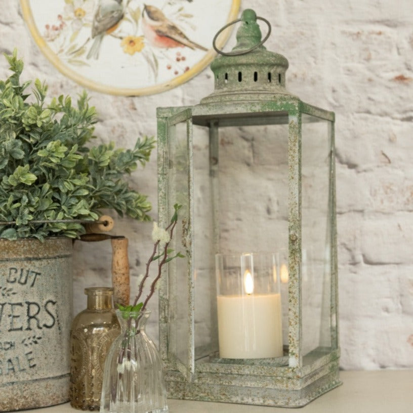 Green Victorian Lantern