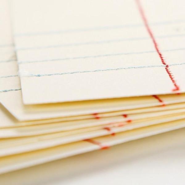 Hand Sewn Stationary At First Glance