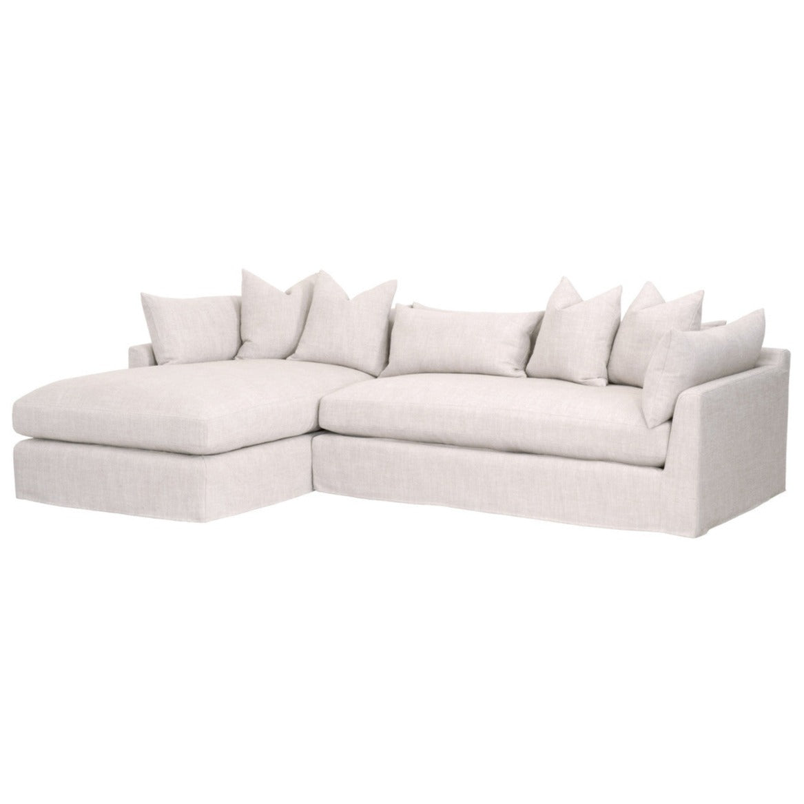 Haven 110" Lounge Slipcover LF Sectional