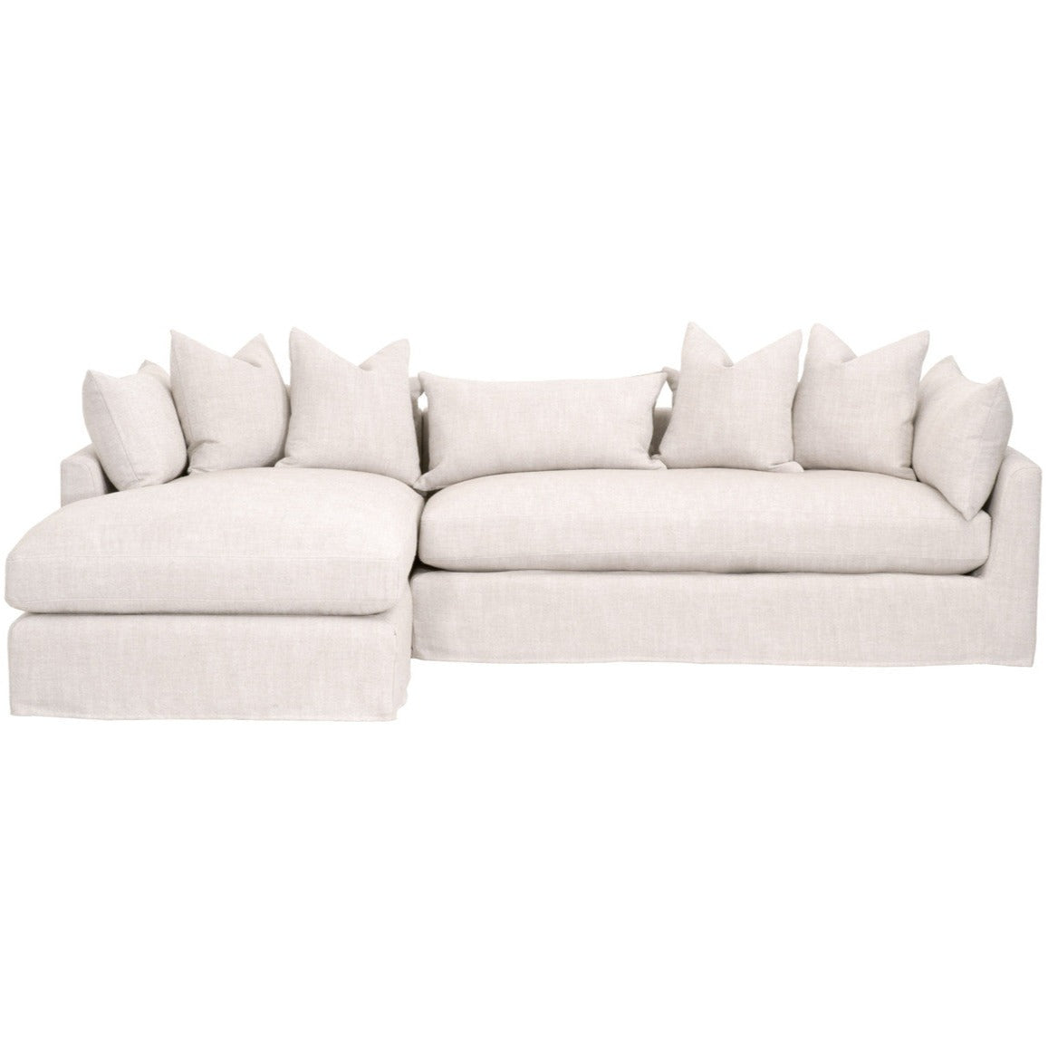 Haven 110" Lounge Slipcover LF Sectional