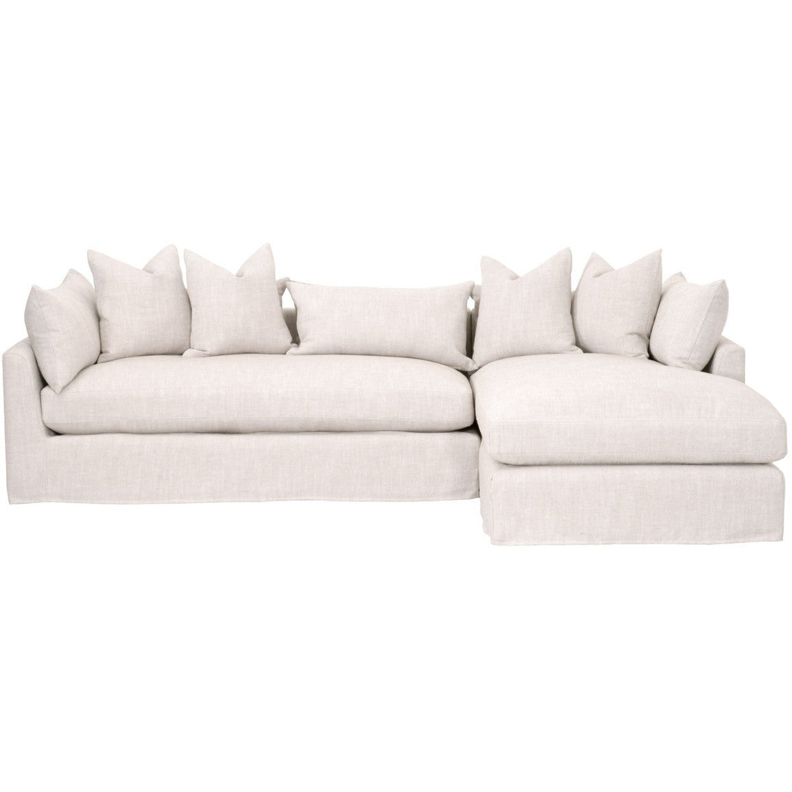 Haven 110" Lounge Slipcover RF Sectional