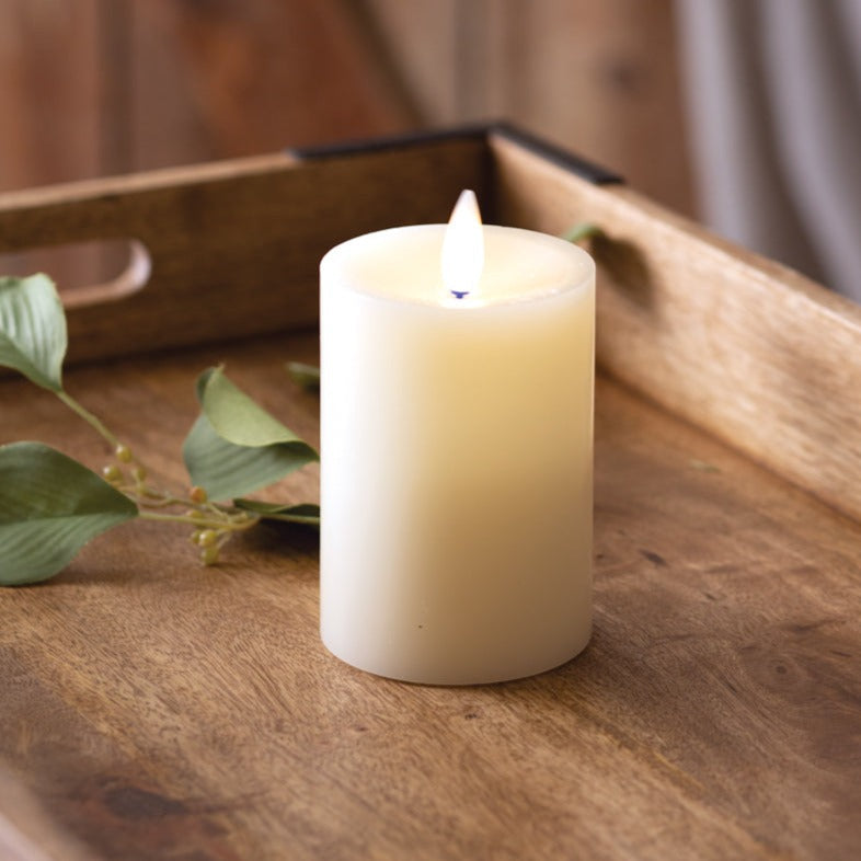 Infinite Wick Wax Pillar Candle