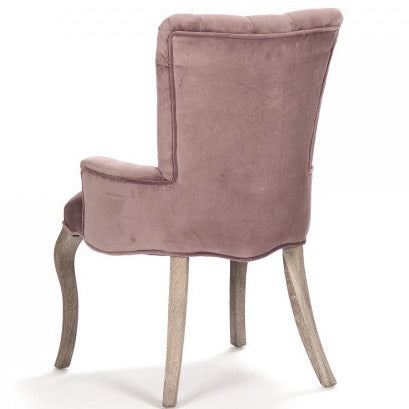 Iris Velvet Tufted Chair