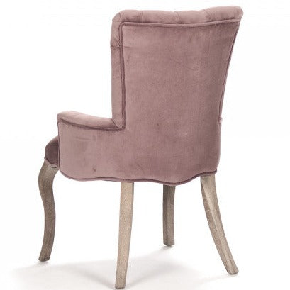 Iris Velvet Tufted Chair