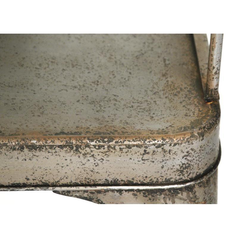 Iron Metal Cafe Bench