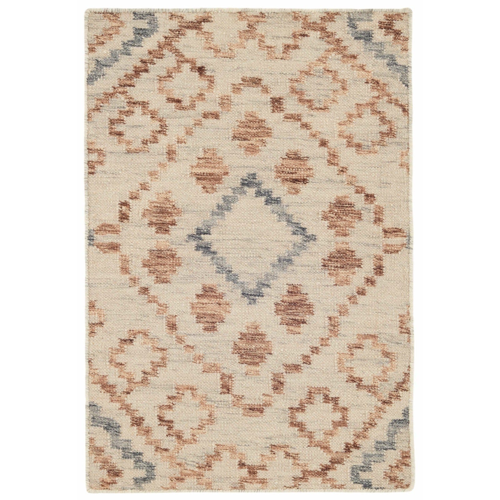 Jelly Roll Sky Woven Wool Rug