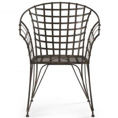 Lattice Iron Chair