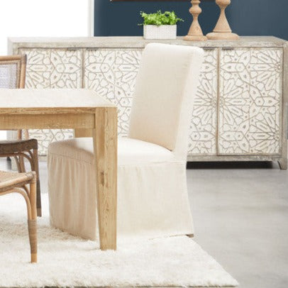 Levi Slipcover Jute Dining Chair