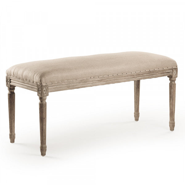 Lille Hemp Linen Bench