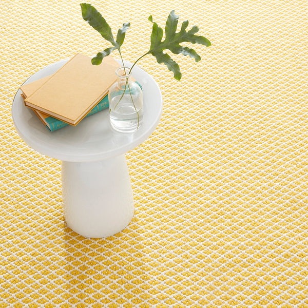 Mainsail Yellow Handwoven Indoor/Outdoor Rug
