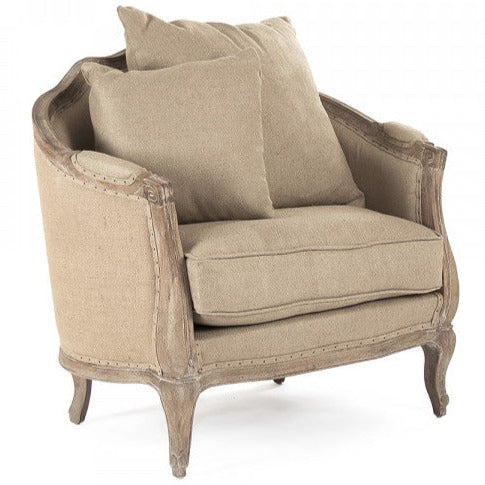 Maison Hemp Linen Love Chair