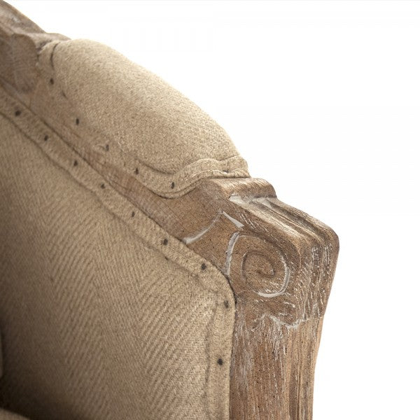 Maison Hemp Linen Settee