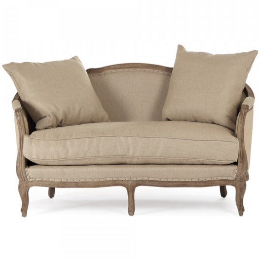 Maison Hemp Linen Settee