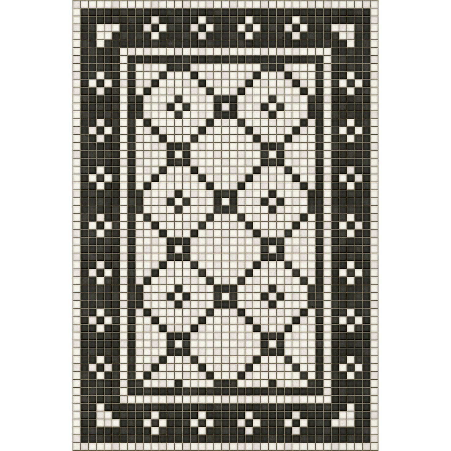 Mosaic A Allerton Avenue Vinyl Floor Cloth