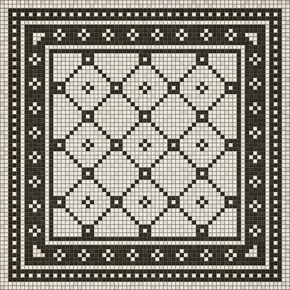 Mosaic A Allerton Avenue Vinyl Floor Cloth