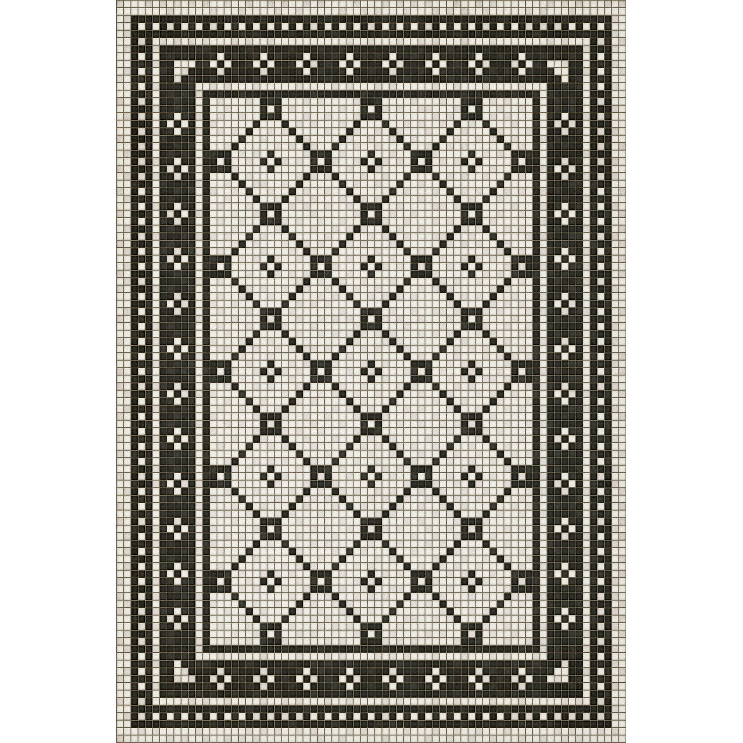 Mosaic A Allerton Avenue Vinyl Floor Cloth