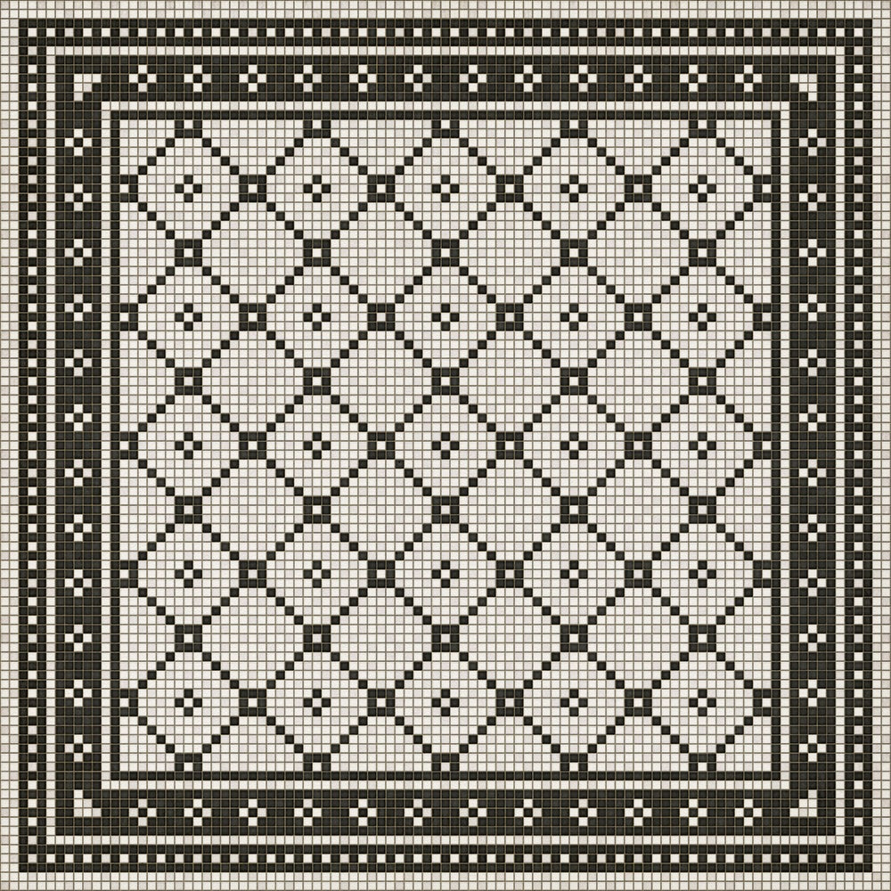 Mosaic A Allerton Avenue Vinyl Floor Cloth