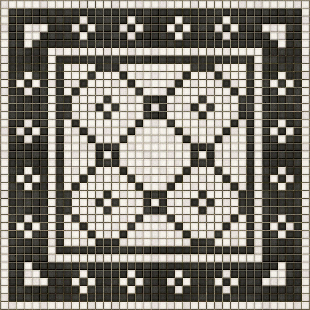 Mosaic A Allerton Avenue Vinyl Floor Cloth