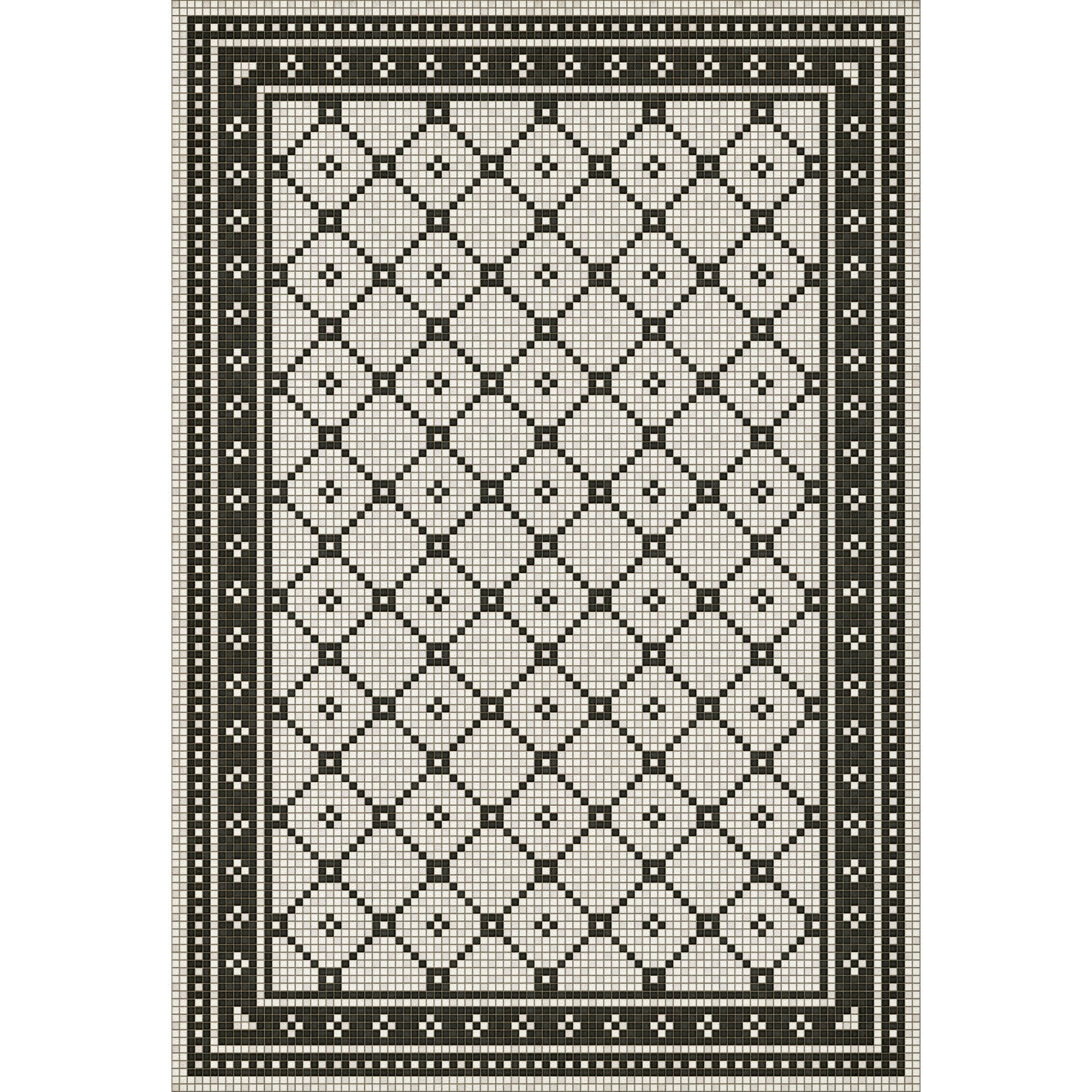 Mosaic A Allerton Avenue Vinyl Floor Cloth