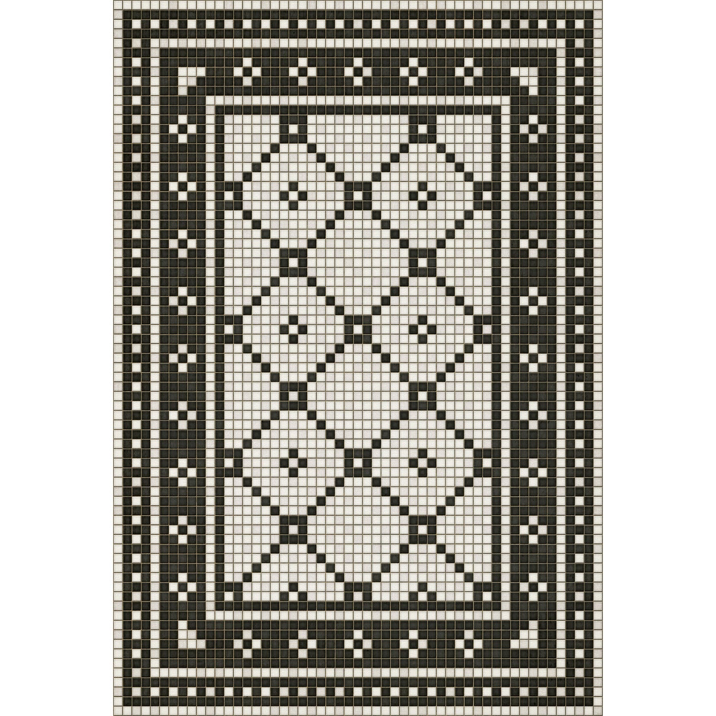 Mosaic A Allerton Avenue Vinyl Floor Cloth