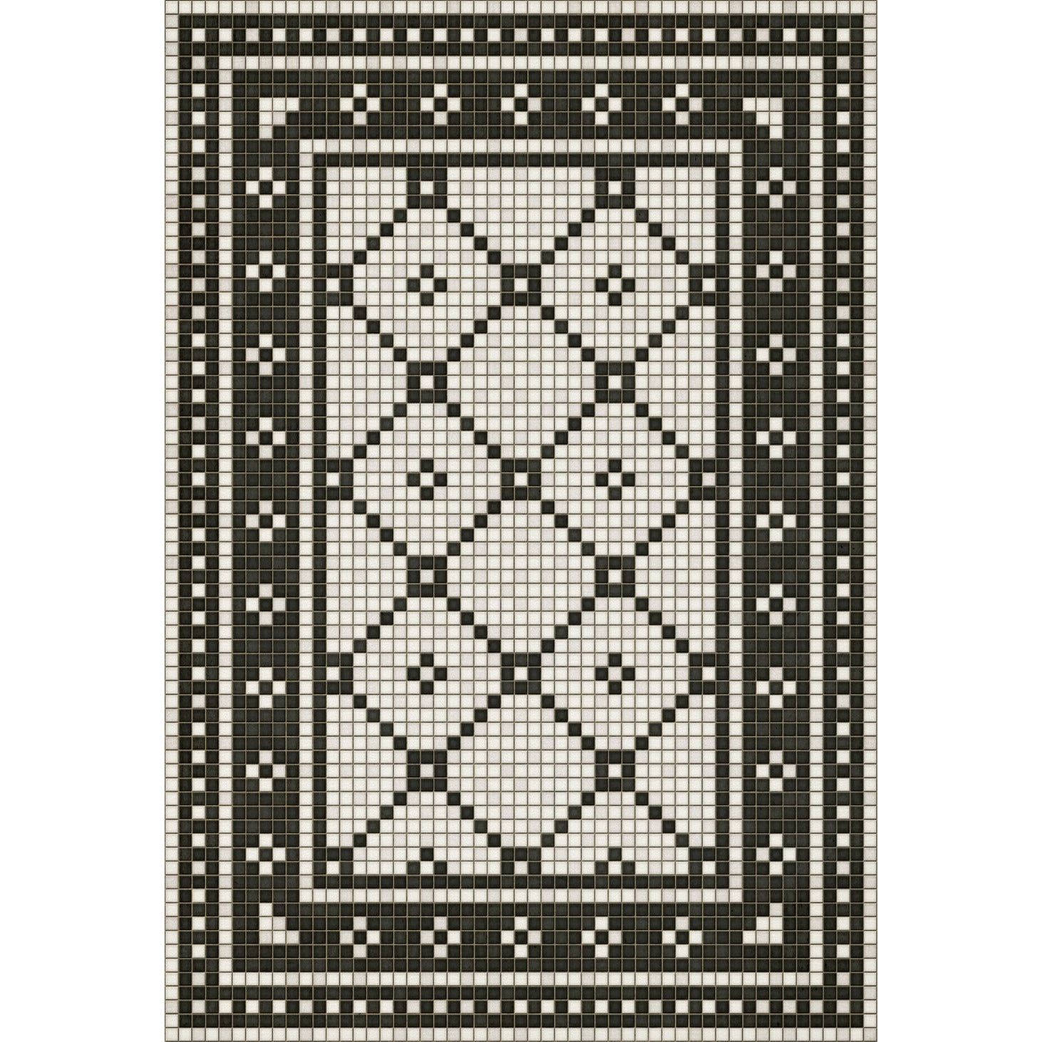 Mosaic A Allerton Avenue Vinyl Floor Cloth
