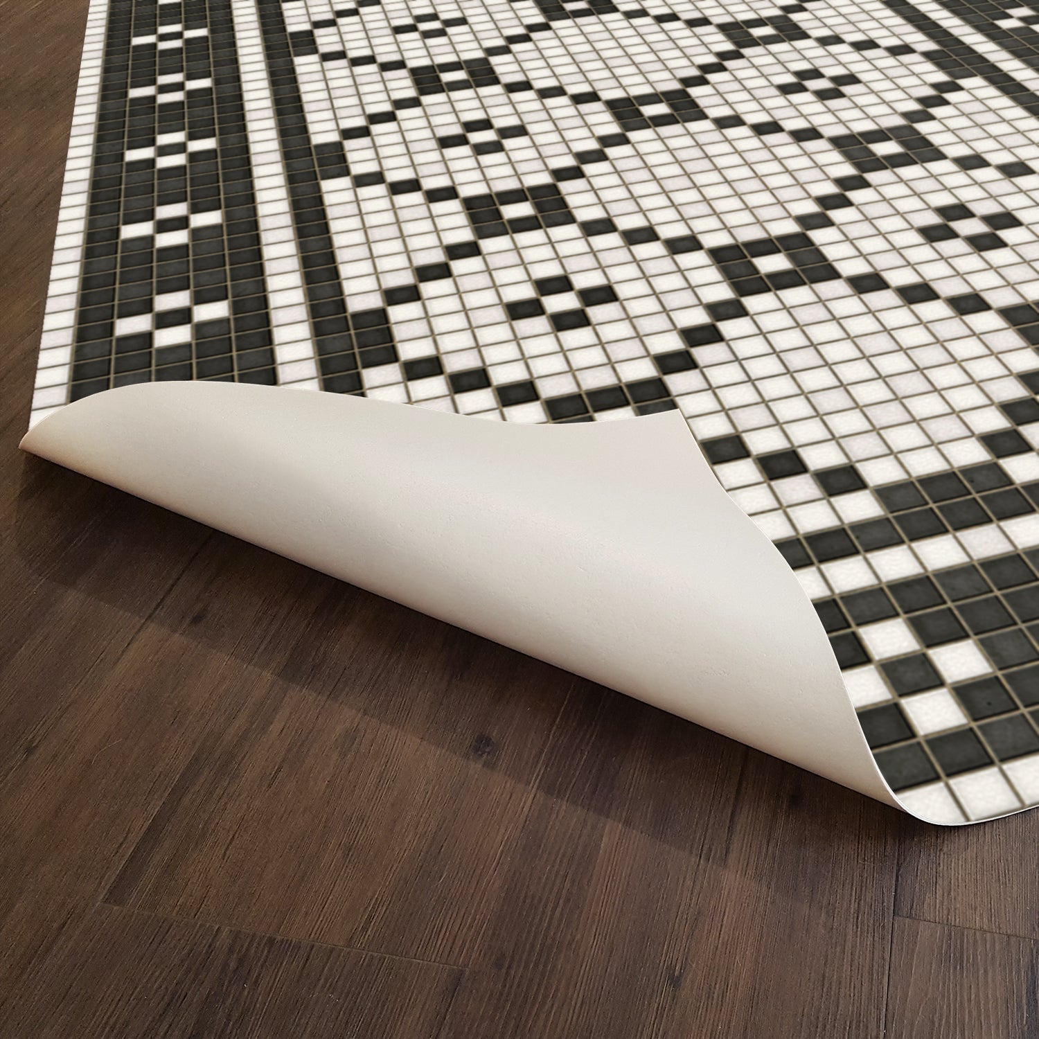 Mosaic A Allerton Avenue Vinyl Floor Cloth
