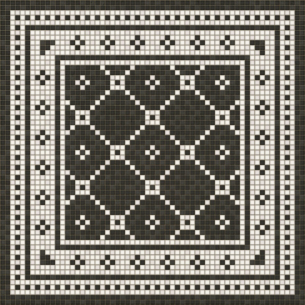 Mosaic A Elmhurst Avenue Vinyl Floor Cloth
