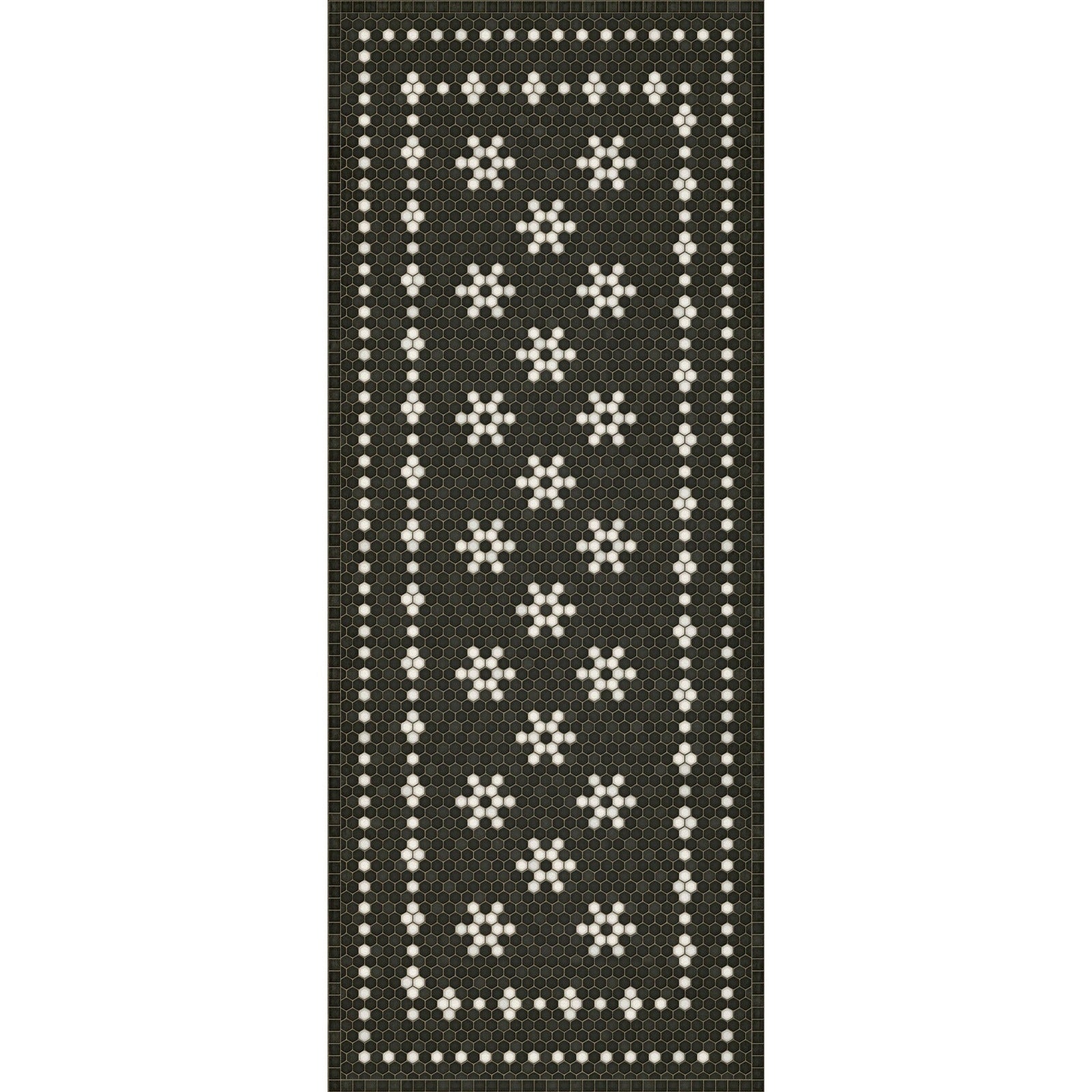 Mosaic B Belmont Park Vinyl Floor Cloth