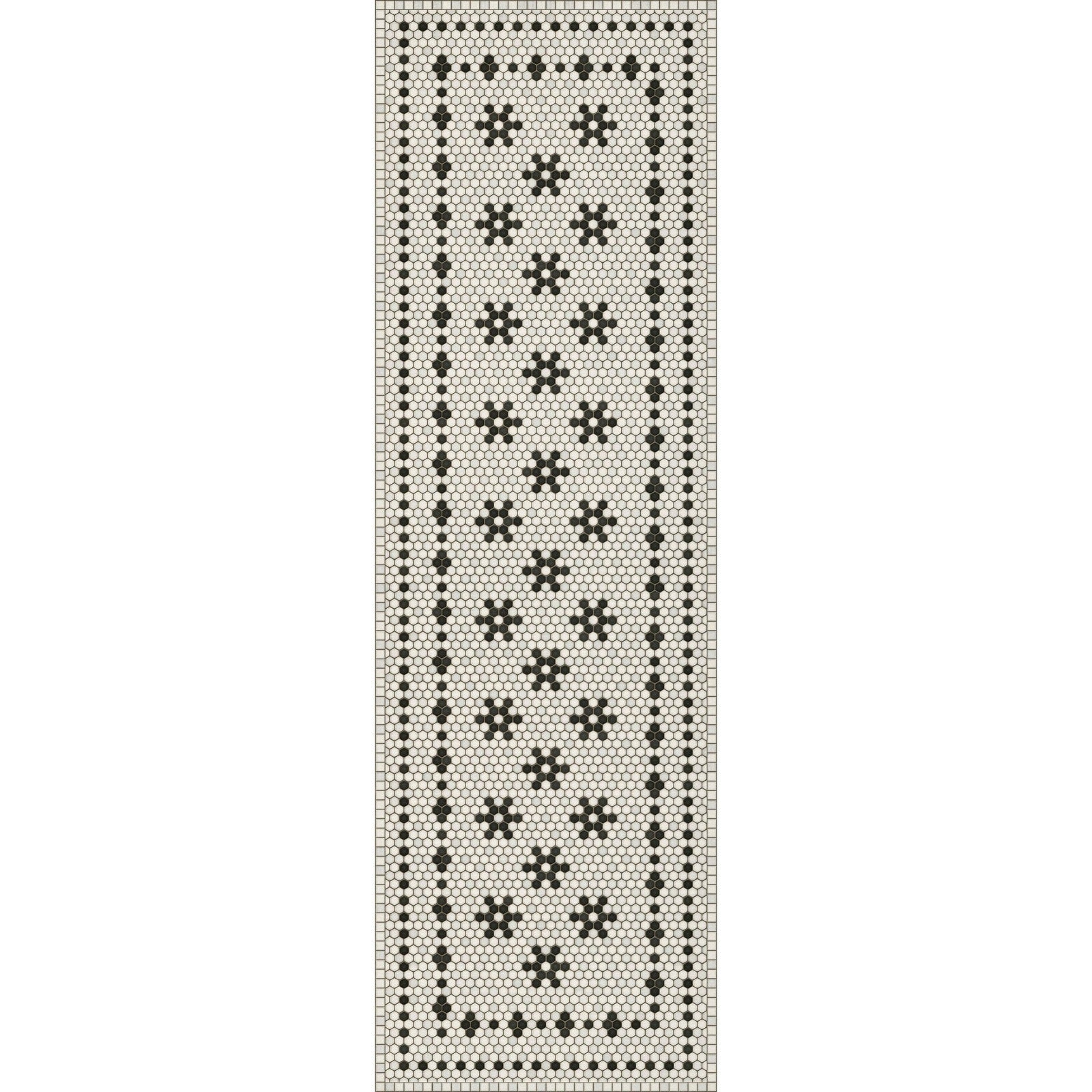 Mosaic B Clemont Avenue Vinyl Floor Cloth