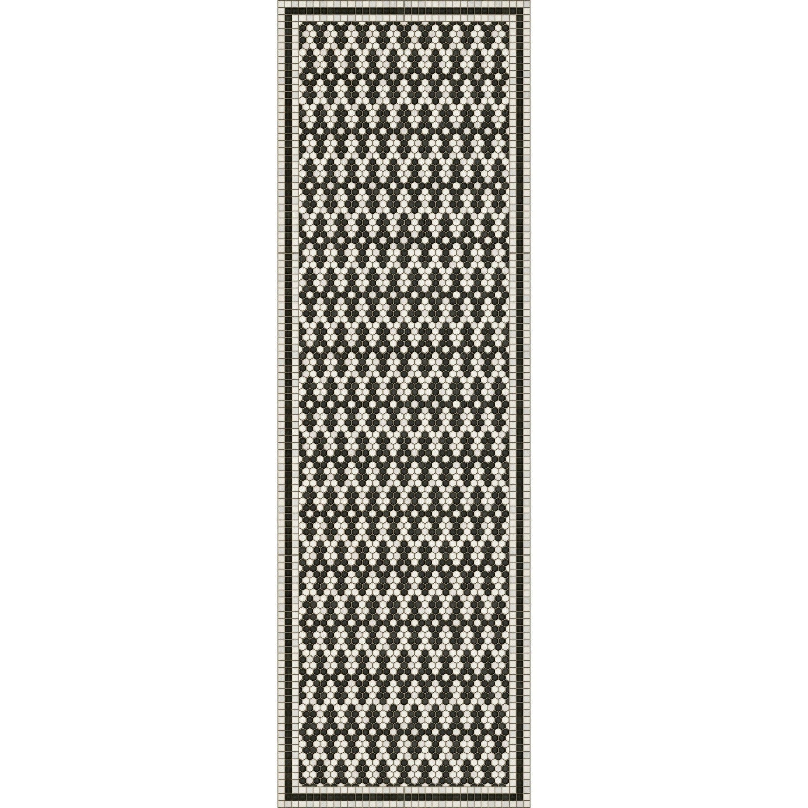 Mosaic D Fordham Road Vinyl Floor Cloth