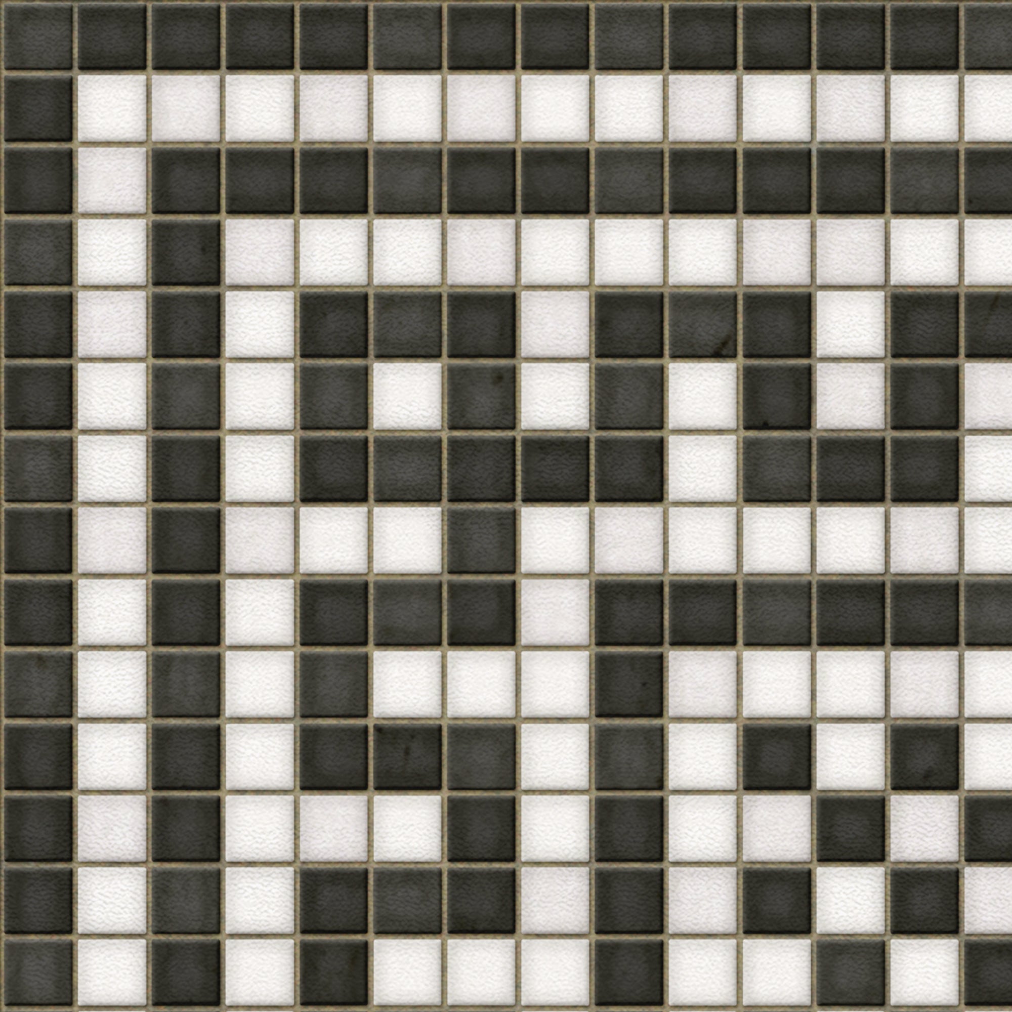 Mosaic H Warren Street Vinyl Floor Cloth