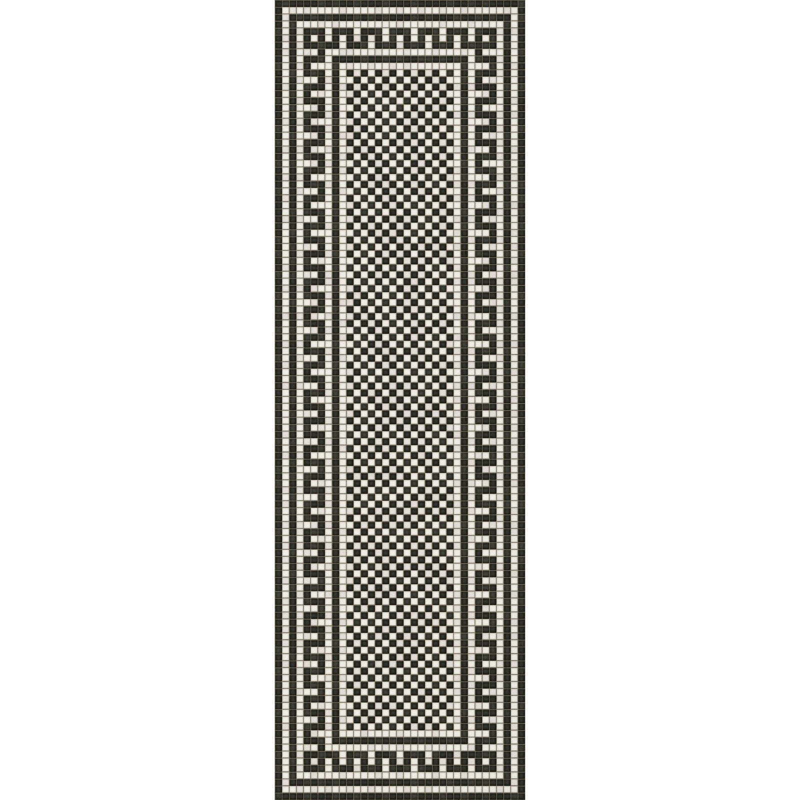 Mosaic H Warren Street Vinyl Floor Cloth