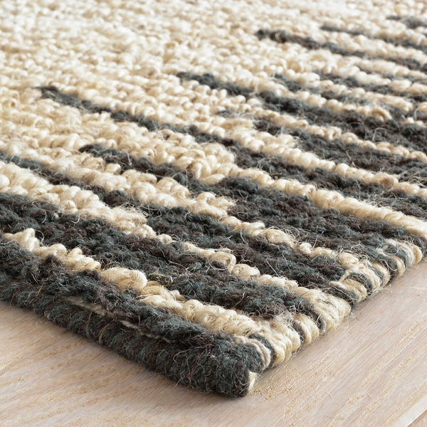 Moss Metal Handwoven Jute Rug