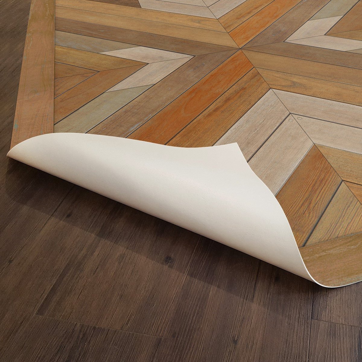 Norwegian Bohemian Rhapsody Vinyl Floor Cloth