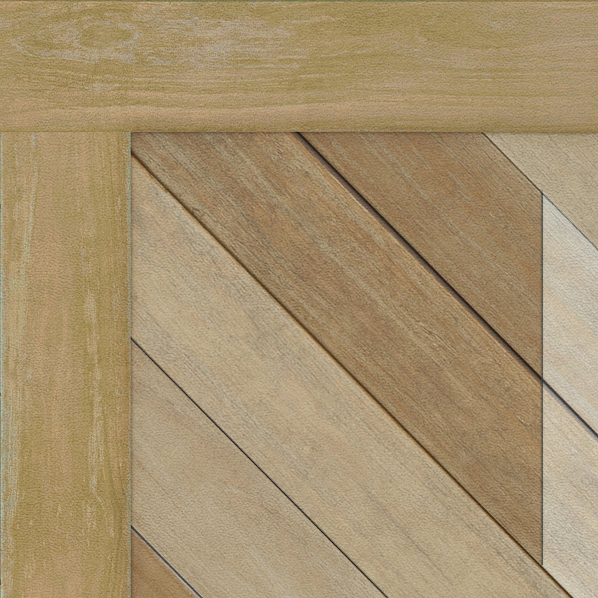 Norwegian Bohemian Romani Vinyl Floor Cloth