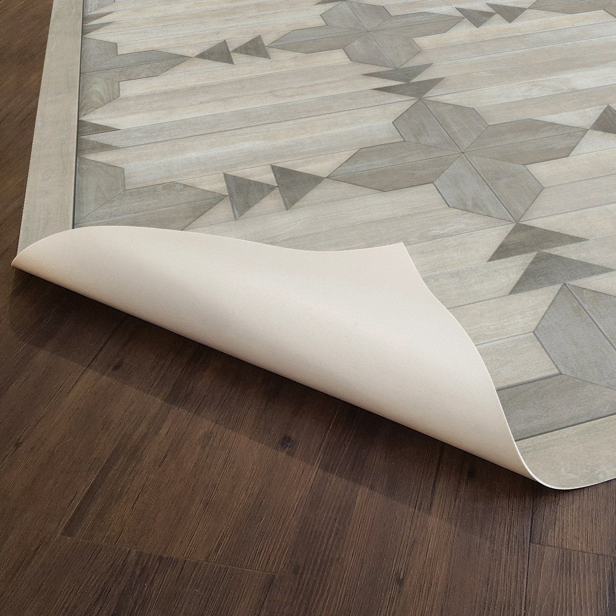 Norwegian Carpathian Ukraine Vinyl Floor Cloth