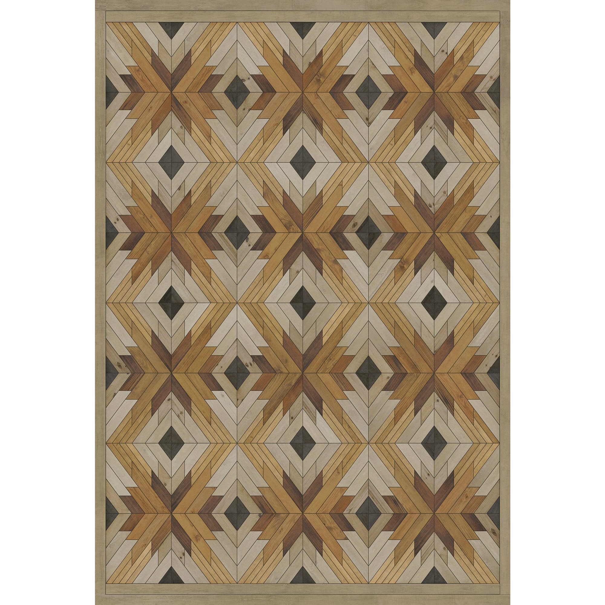 Norwegian Denali Mather Vinyl Floor Cloth