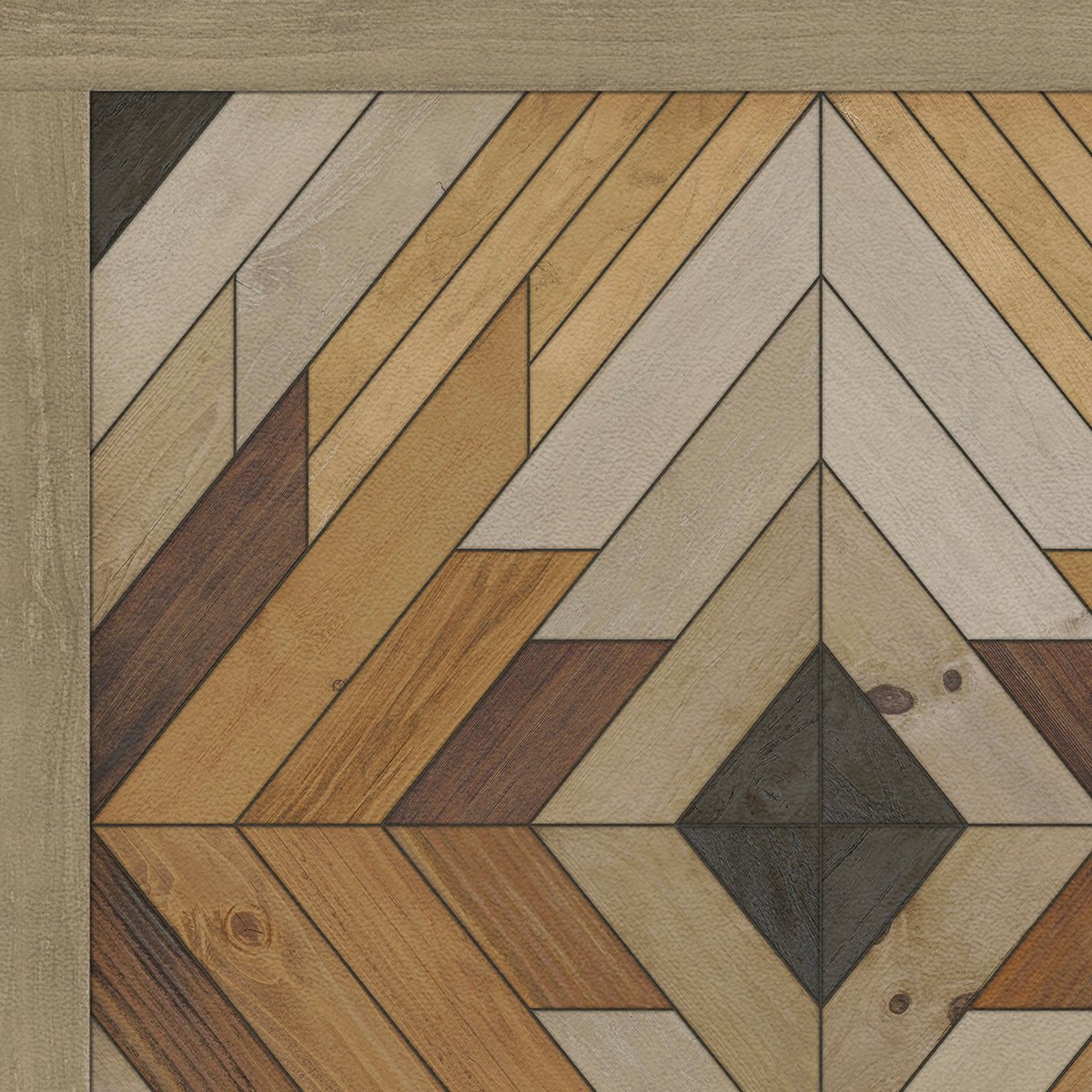 Norwegian Denali Mather Vinyl Floor Cloth