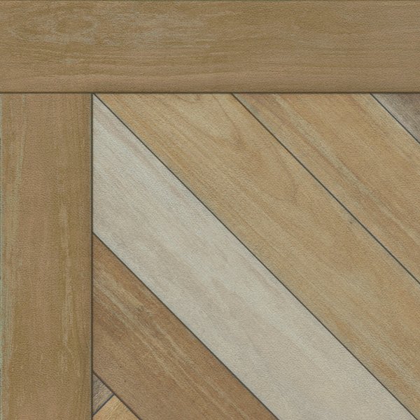 Norwegian Mount Zeppelin Into The Trees Vinyl Floor Cloth