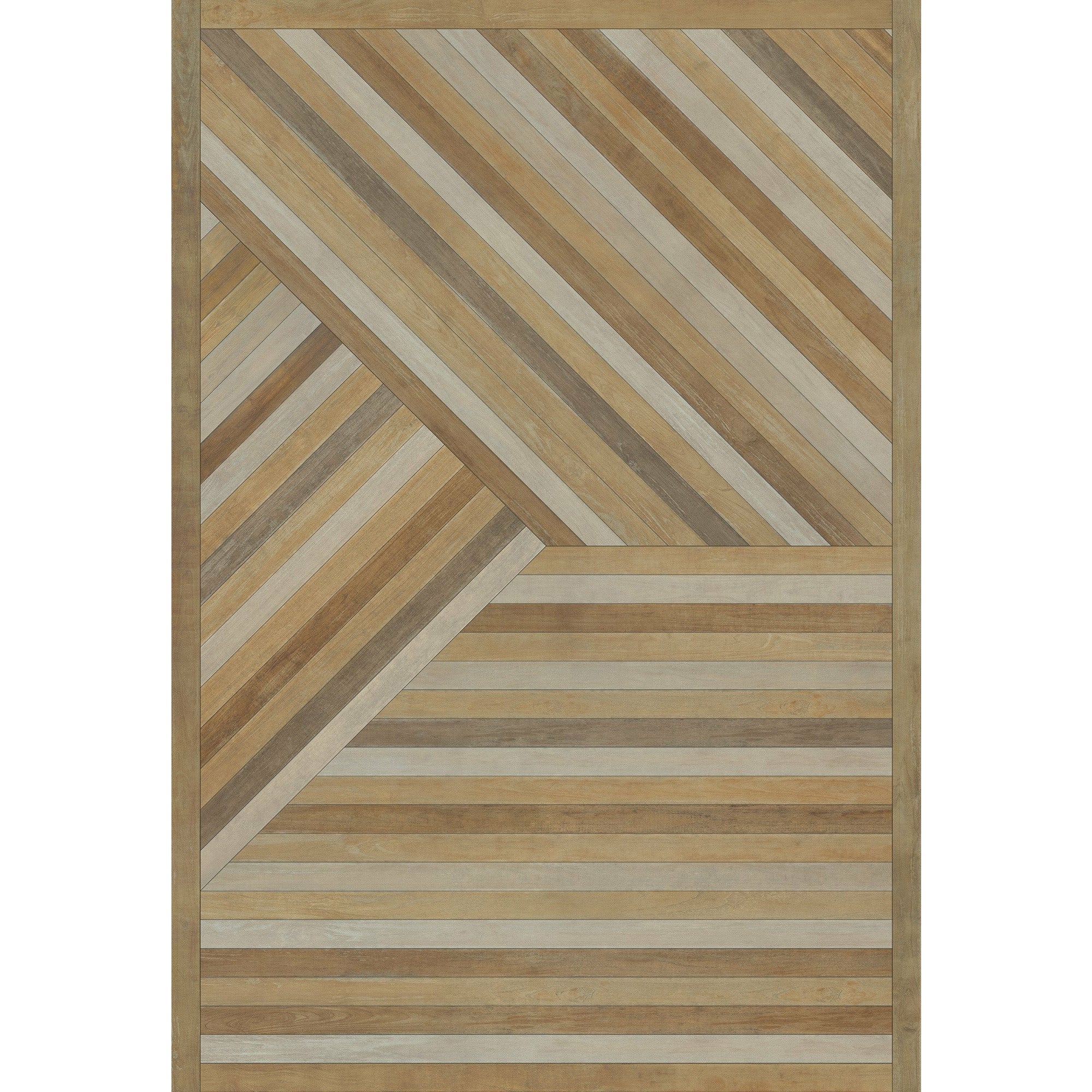 Norwegian Mount Zeppelin Into The Trees Vinyl Floor Cloth