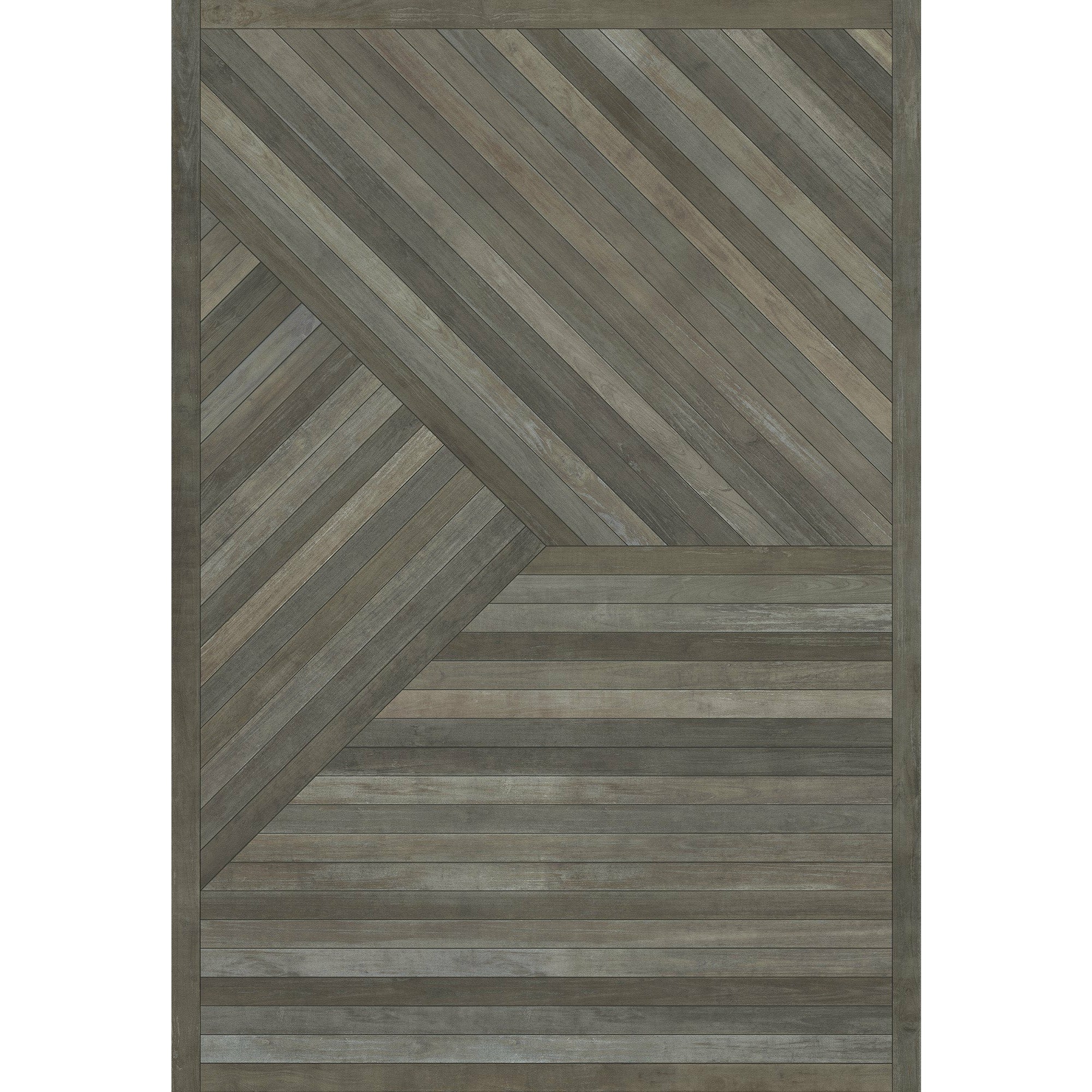 Norwegian Mount Zeppelin Lost In A Forest Vinyl Floor Cloth