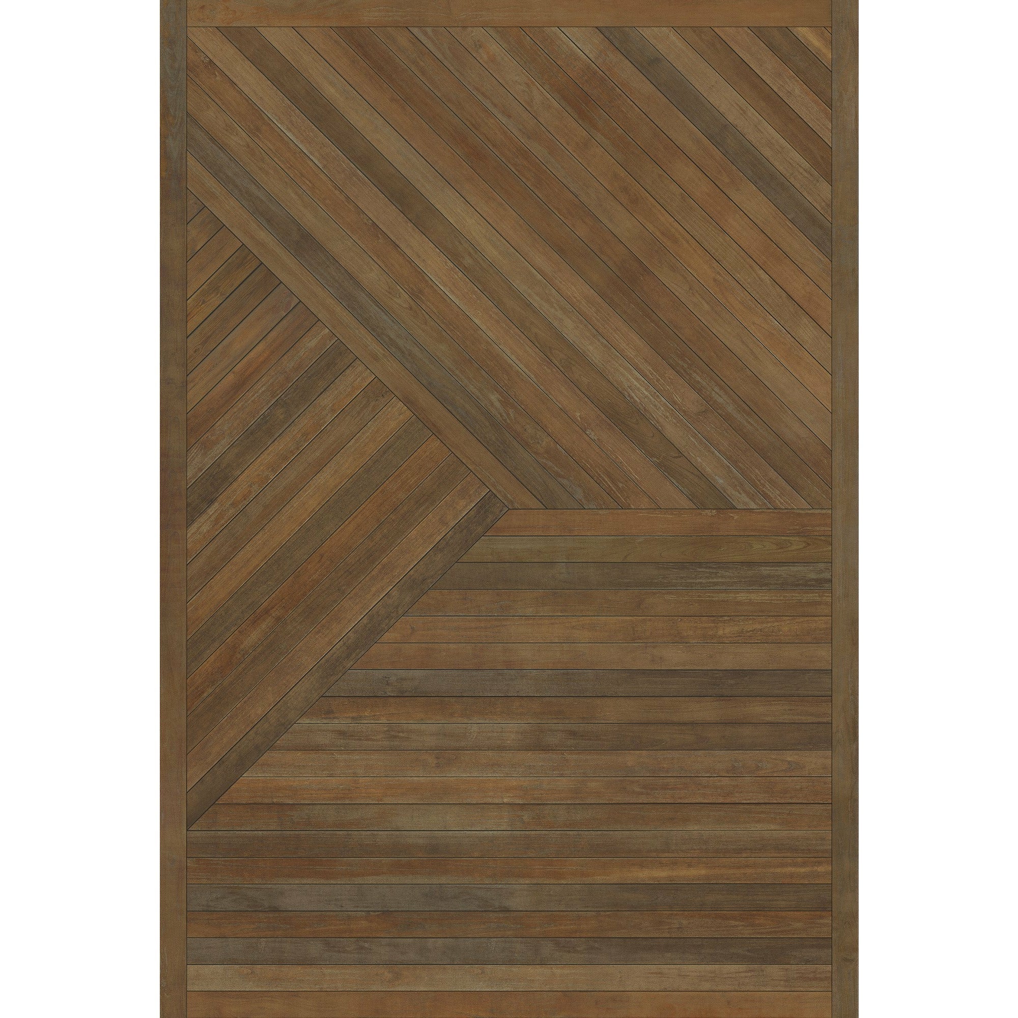 Norwegian Mount Zeppelin Redwood Forest Vinyl Floor Cloth