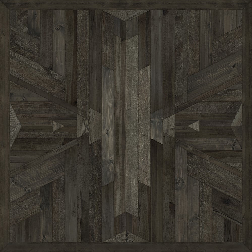 Norwegian Native Black Hawk Vinyl Floor Cloth